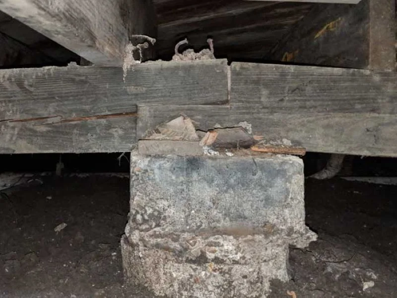 Pier and Beam or Block and Base Foundation Repair